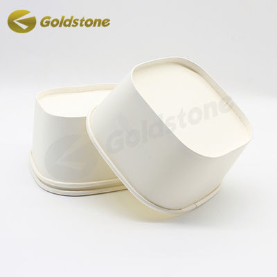 FDA Square Eco Friendly Takeaway Food Container Tùy chỉnh đồ ăn đóng gói Quảng trường Bowl giấy