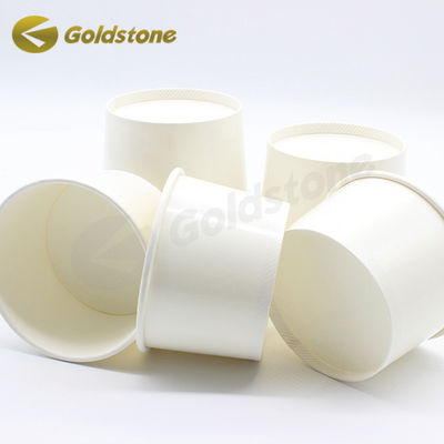 Các bát giấy kraft màu trắng bền vững cho các bữa ăn thân thiện với môi trường
