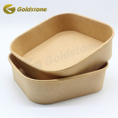 Tế phẩm làm bánh Kraft thân thiện với môi trường Chén ăn bằng giấy với cốc PLA