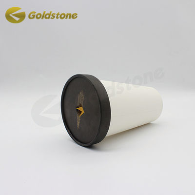 Cúp giấy bền vững đơn giản Mũi cà phê đen với vòi rơm