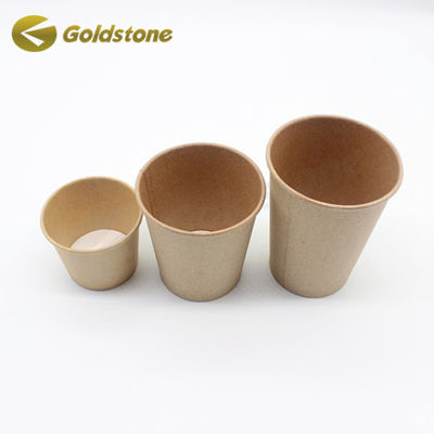 Chén sữa chua dùng một lần được tái chế Chén giấy Kraft Chén sữa chua tùy chỉnh Chất chứa