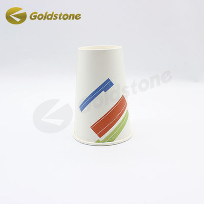 8oz tái chế sữa giấy cốc Eco dùng một lần kích thước tùy chỉnh in cho đồ uống nóng và lạnh