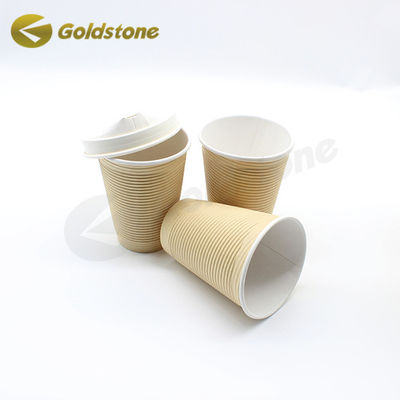 Cúp giấy 12 oz Kraft Ripple Cup ISO9001