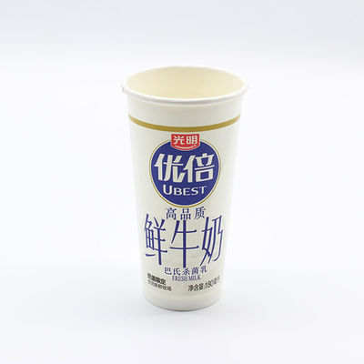 Đơn vị kích thước và in sữa giấy cốc cho đồ uống nóng và lạnh vật liệu tái chế