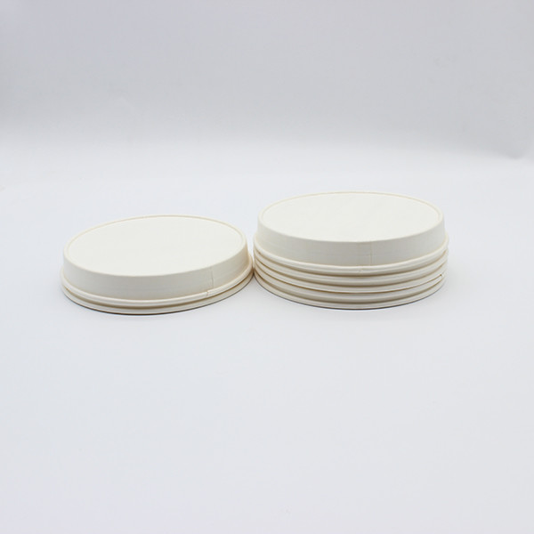 Đồ ăn đơn giản loại loại bỏ cốc nắp giấy ly kem cốc với nắp tùy chỉnh 0
