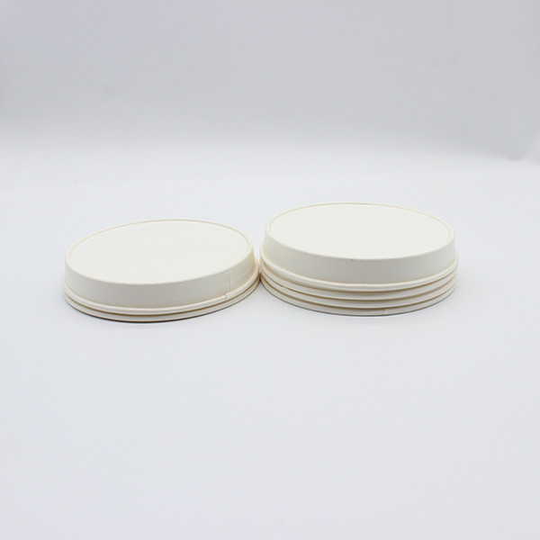 Đồ ăn đơn giản loại loại bỏ cốc nắp giấy ly kem cốc với nắp tùy chỉnh 1