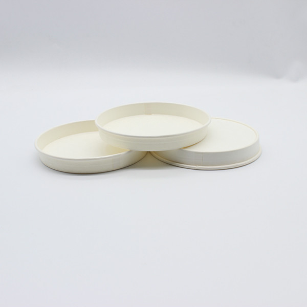 Đồ ăn đơn giản loại loại bỏ cốc nắp giấy ly kem cốc với nắp tùy chỉnh 2