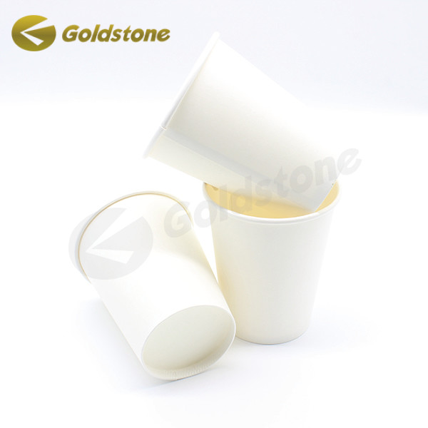 Cốc giấy không có nhựa có thể tùy biến Cốc giấy dùng một lần với nắp an toàn 0