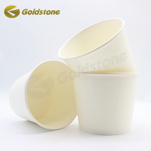 Thức ăn kem Cups giấy Brown Cups giấy cho thức ăn nóng và lạnh 0