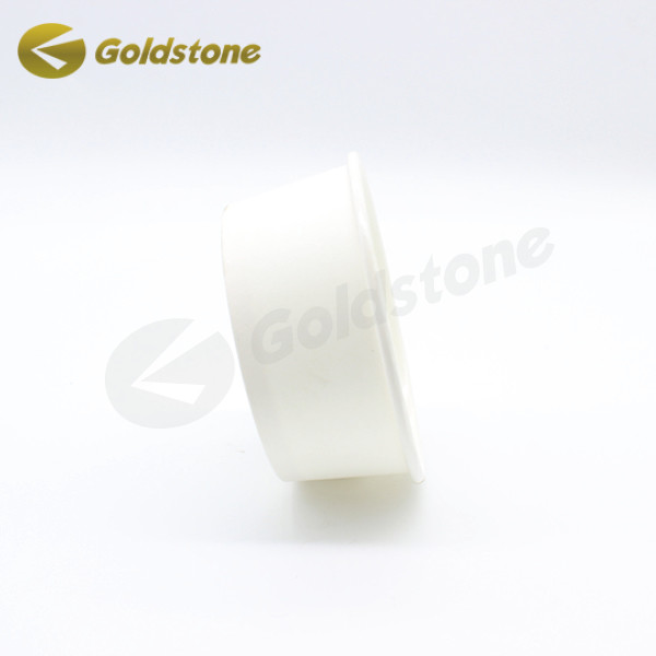 Cốc giấy kem vàng bền vững Cốc giấy tái chế chất lượng thực phẩm 3,5oz 0