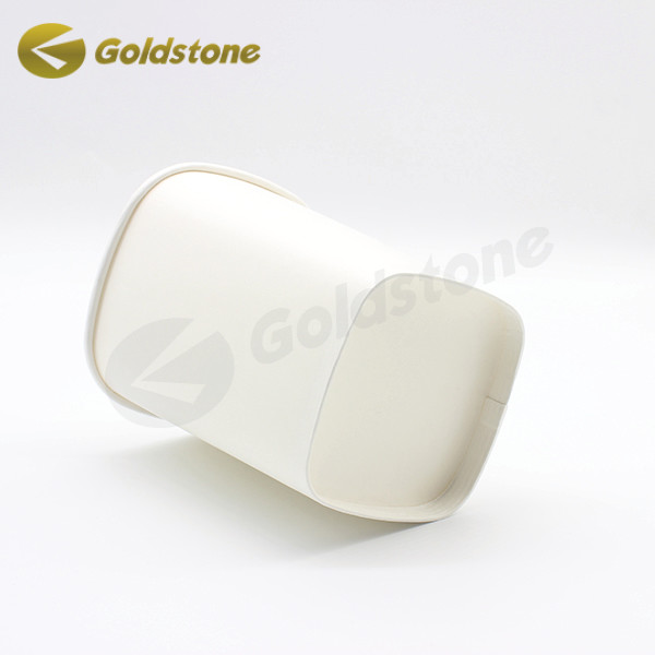 Matt Laminated Paper Bucket Single Wall Custom Branding Paperboard Bucket (Bộ đựng giấy ván) 0