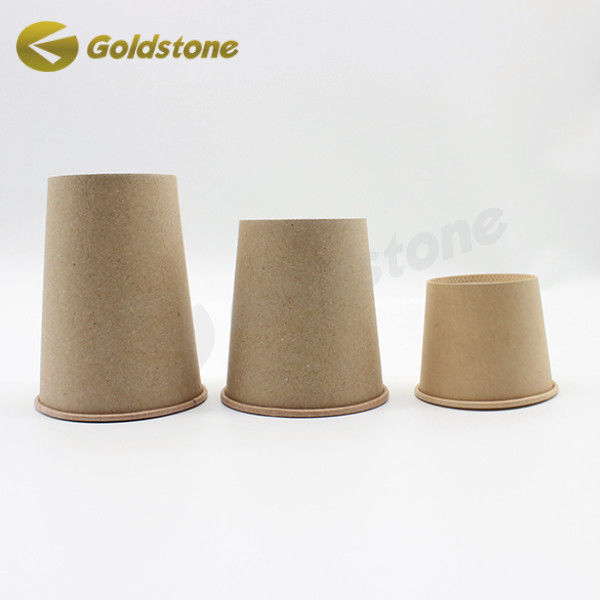 Chén sữa chua dùng một lần được tái chế Chén giấy Kraft Chén sữa chua tùy chỉnh Chất chứa 0