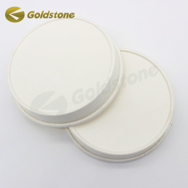Ngăn ngừa ô nhiễm Ice Cream Cup Paper Lid Cup Cover giấy tái chế 0