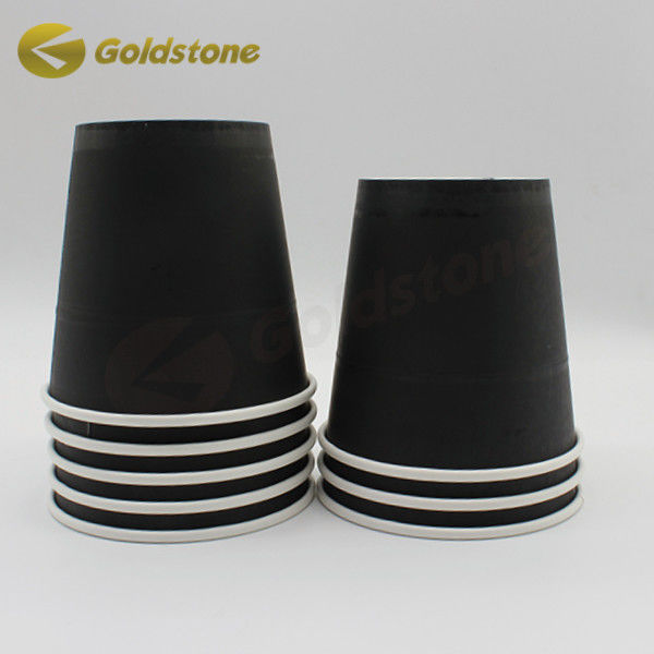 FDA SGS Cốc cà phê giấy đen dùng một lần cho các cá nhân bận rộn và những người đam mê 0