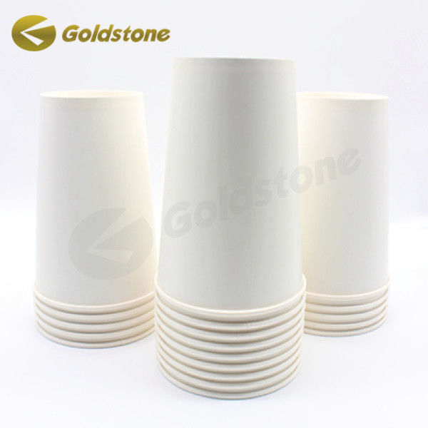 Custom Branded Milk Tea Paper Cup Kháng nhiệt Chất phân bón Chén giấy 12oz 0