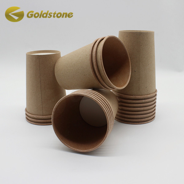 Vòng PE bọc sữa chua giấy cốc sử dụng một lần ODM tường đơn cho cách nhiệt sữa chua 0