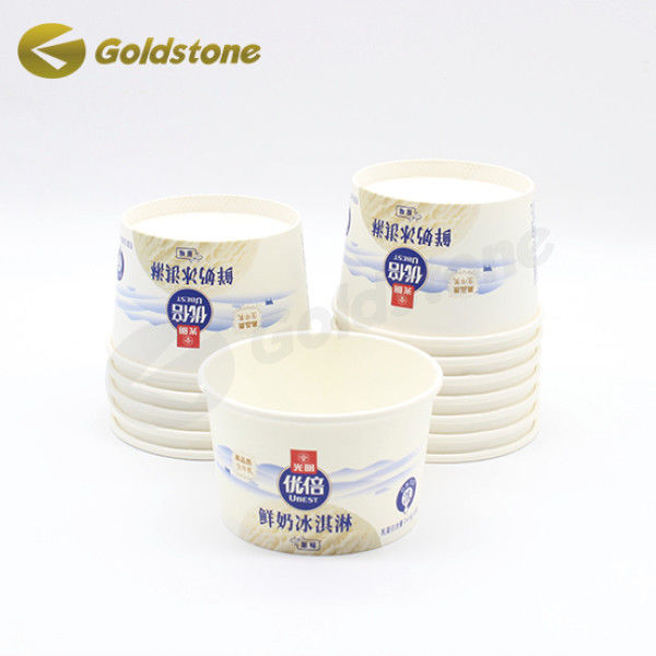 Chất liệu thực phẩm giấy Ice Cream Bowl 8 oz Ice Cream Container Various Paper Weights 1
