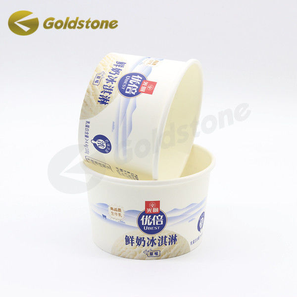 Dễ dàng tùy chỉnh giấy ly kem Cốc giấy tái chế Cốc giấy tùy chỉnh kích thước 2